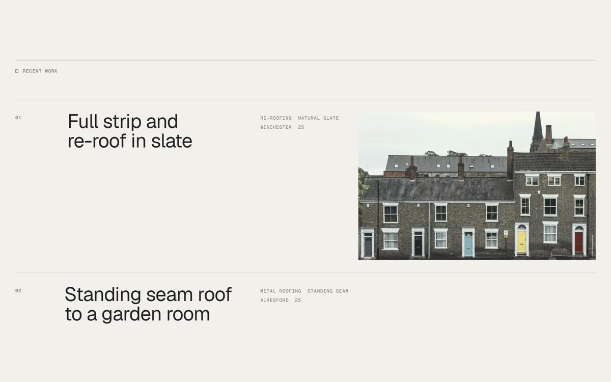 The system explained, part by part, on the live site